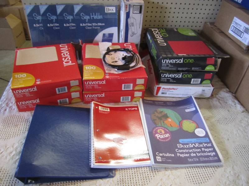 lot 39 image: Lot of Misc Office Supplies...