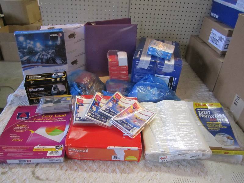 lot 61 image: Lot of Misc Office Supplies Etc. Se...