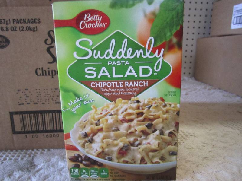 lot 115 image: Case of 12 Suddenly Salad Pasta Chi...