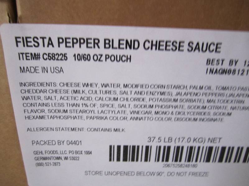lot 121 image: Case of 10 Bags Fiesta Pepper Blend...