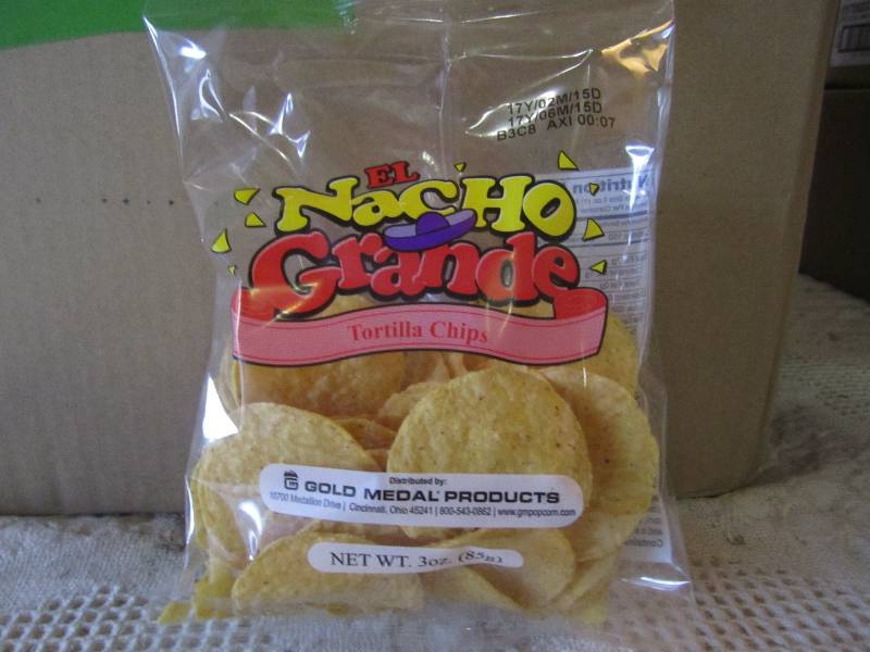 lot 131 image: Case of 48 Bags El Nacho Grande Tor...
