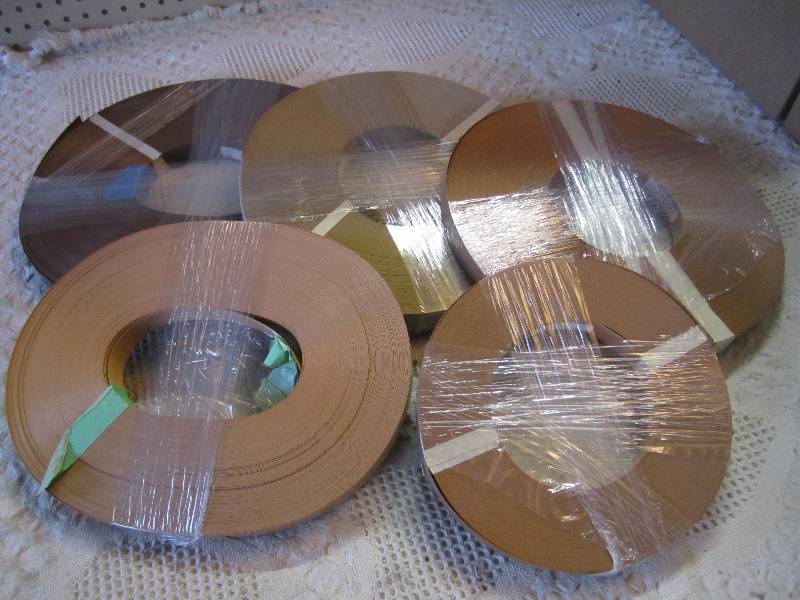 lot 138 image: Lot of 5 Misc Rolls Formica 1 wide...