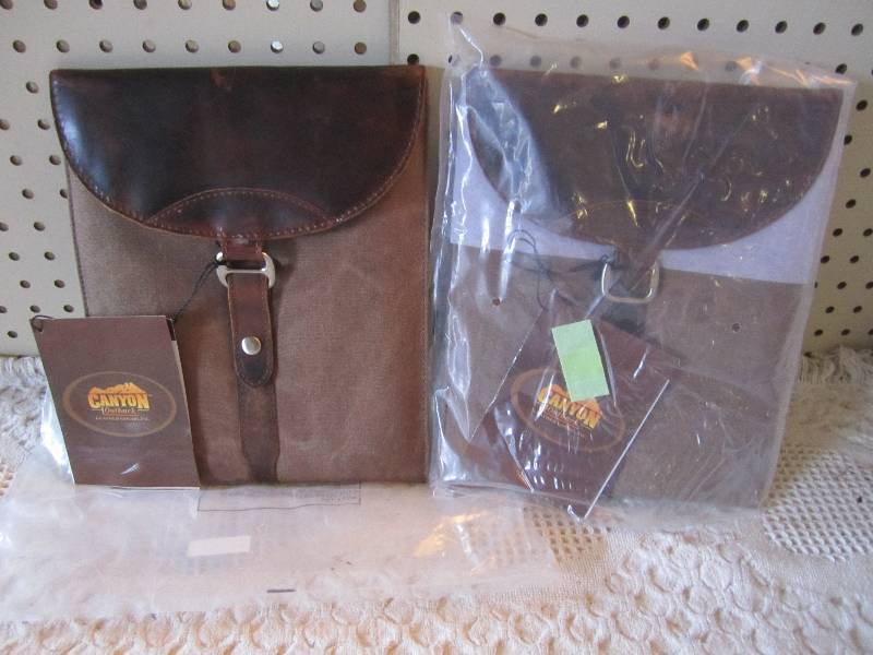 lot 151 image: Lot of 2 Canyon Outback Leather Box...