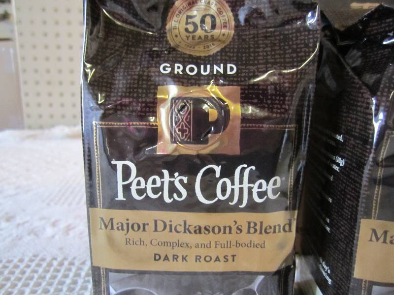 lot 163 image: Case of 6 Bags Ground Peets Coffee...