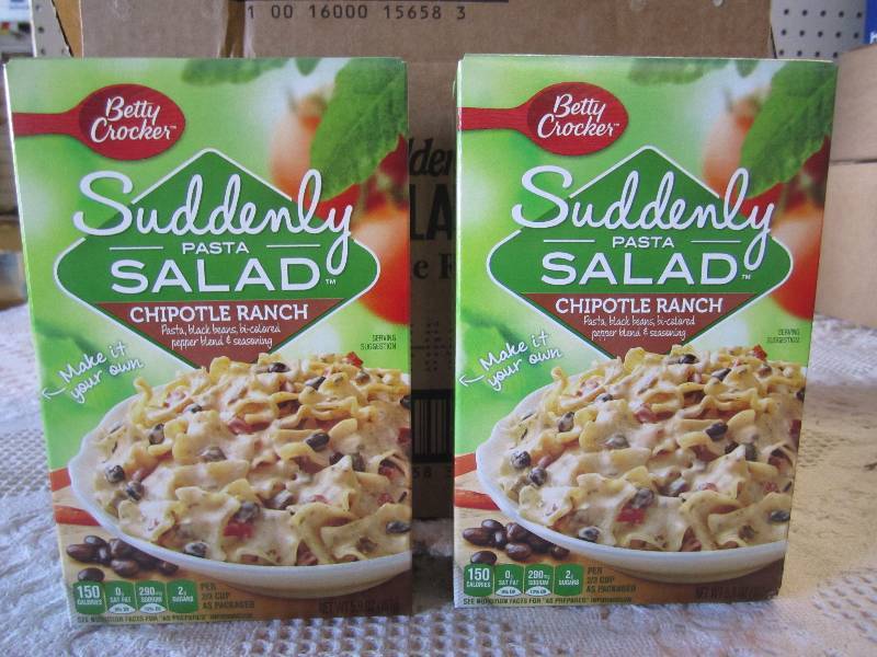 lot 225 image: Case of 12 Boxes Suddenly Salad Pas...