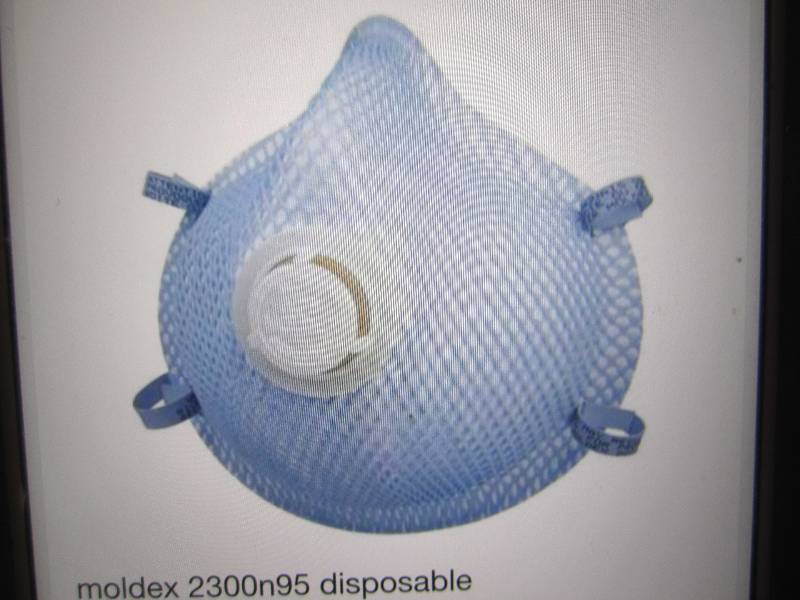 lot 255 image: Lot of 27 Moldex 2300N95 Series Dis...