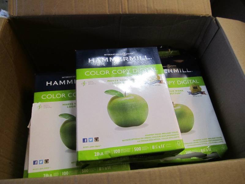 lot 291 image: Lot of 7 Reams Printer Paper with 5...