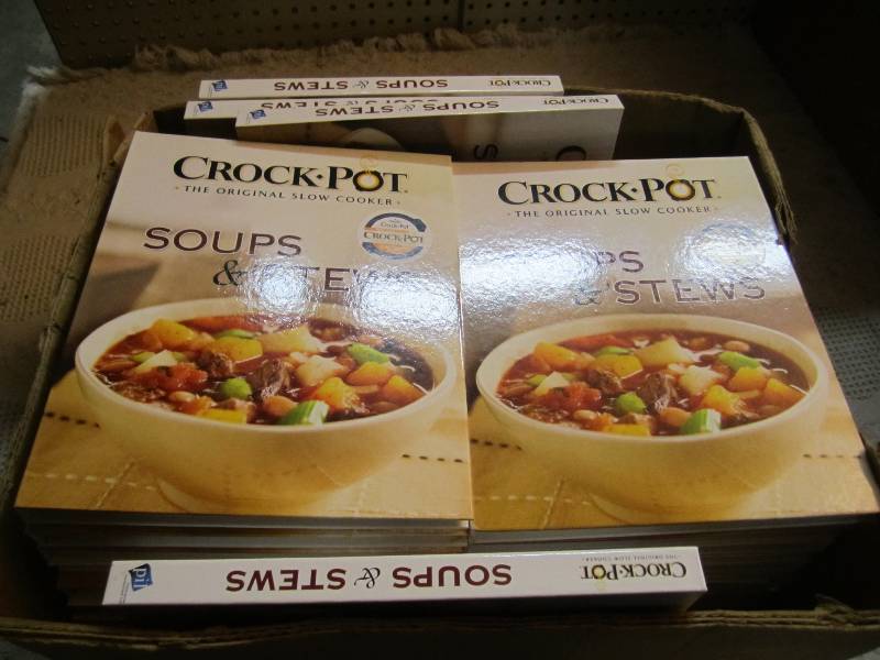 lot 300 image: Lot of 29 Crock Pot Cook Books Soup...