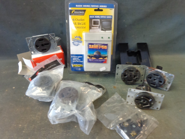 lot 82 image: Power Receptacles and Surge Protector