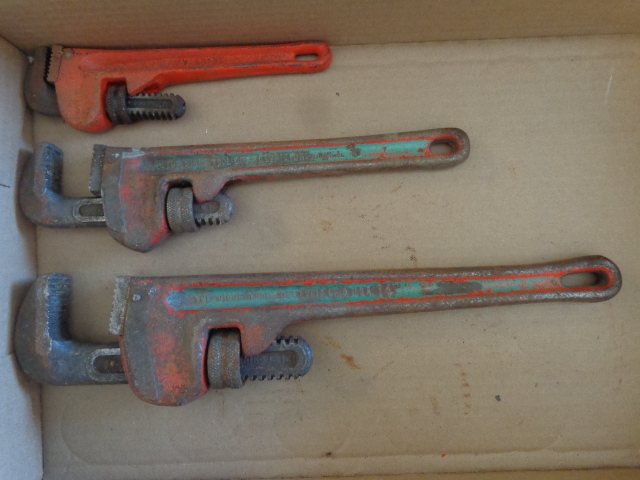 lot 59 image: Pipe Wrenches