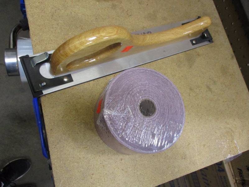 Sanding Block & Media Roll
