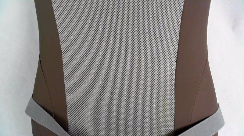 lot 2207 image: Homedics MCS-125H-THP Back Massage Shiatsu Heat Massaging Cushion Deep Massager