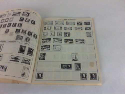 lot 2208 image: Lot of 2 - Vintage Stamp Book Album Collections