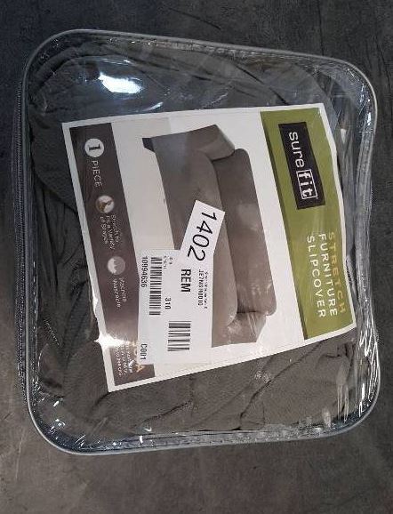 lot 1402 image: Sure Fit Stretch Morgan Sofa Slipcover - Gray