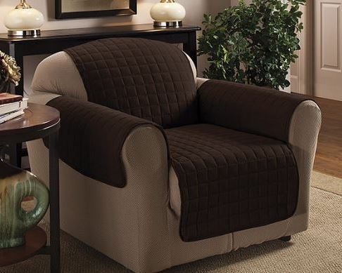 lot 1236 image: Lot of 2 - Recliner  Chair Protectors