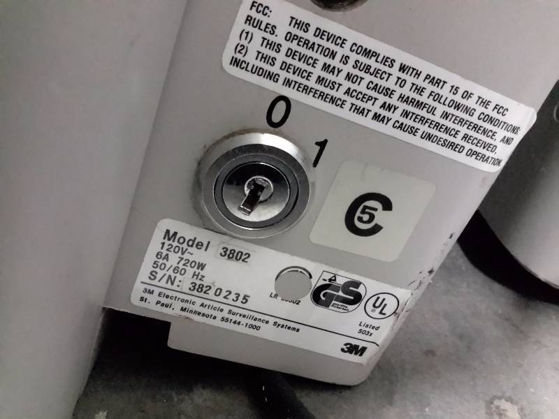 lot 26 image: Door Security system for scanning paidcodes