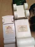 lot 80 image: Avon Perfume bottles, a small lantern and Toy blocks