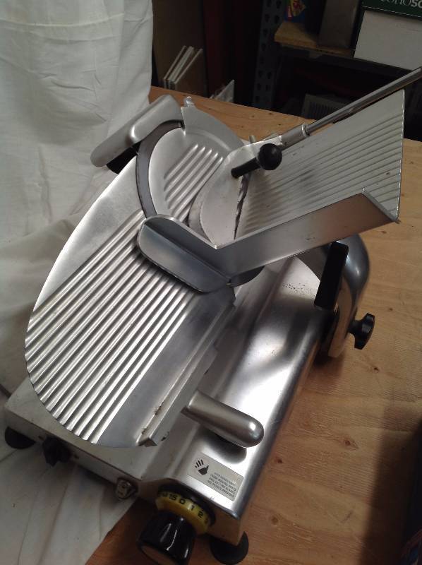 lot 87 image: Meat Slicer - Omas - Commercial Grade NSF