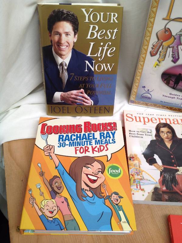 lot 90 image: Books, Kid Cook Book, How to Raise Kids,