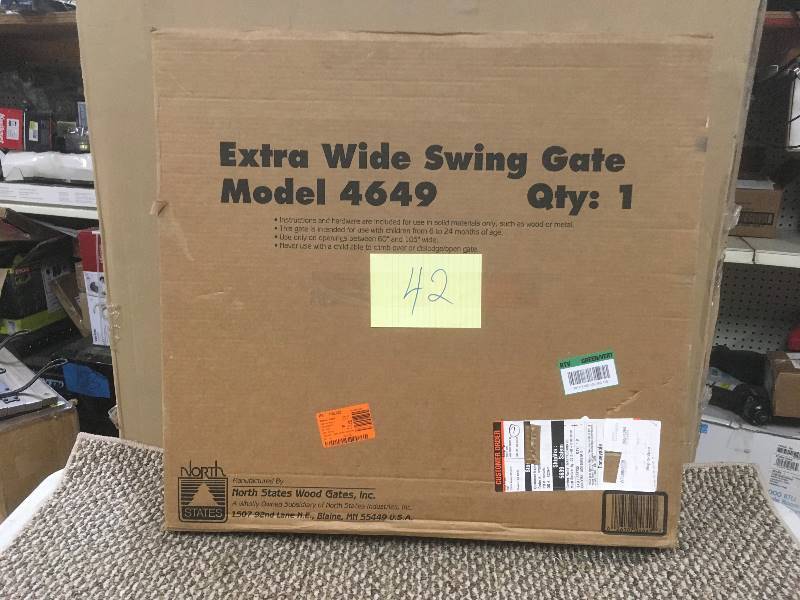 north states extra wide swing gate
