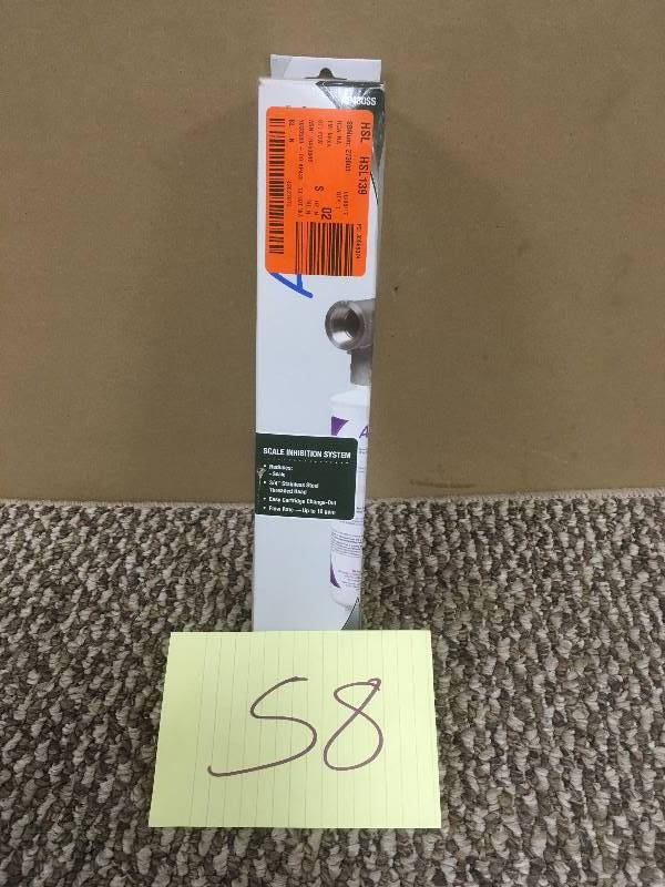 lot 58 image: Aqua-Pure AP43011 Hot Water Scale Inhibition Filter System - Open Box
