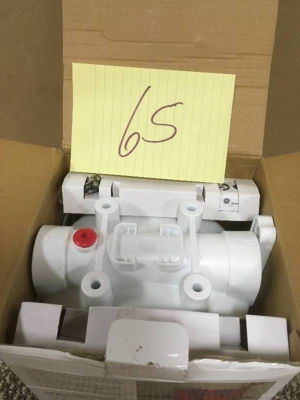 lot 65 image: GE Appliances High Flow Household Filtration System - Open box
