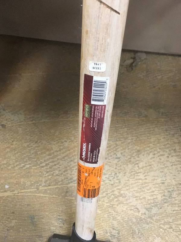 lot 87 image: Husky 34207 10lb. Sledge Hammer with 36 in. Hickory Handle - Open Box