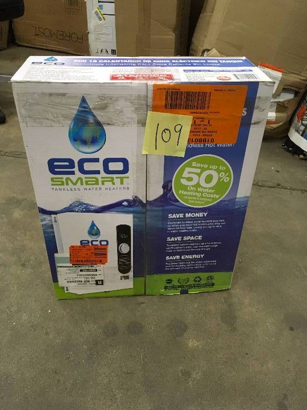 lot 109 image: ECO Smart Tankless Water Heater