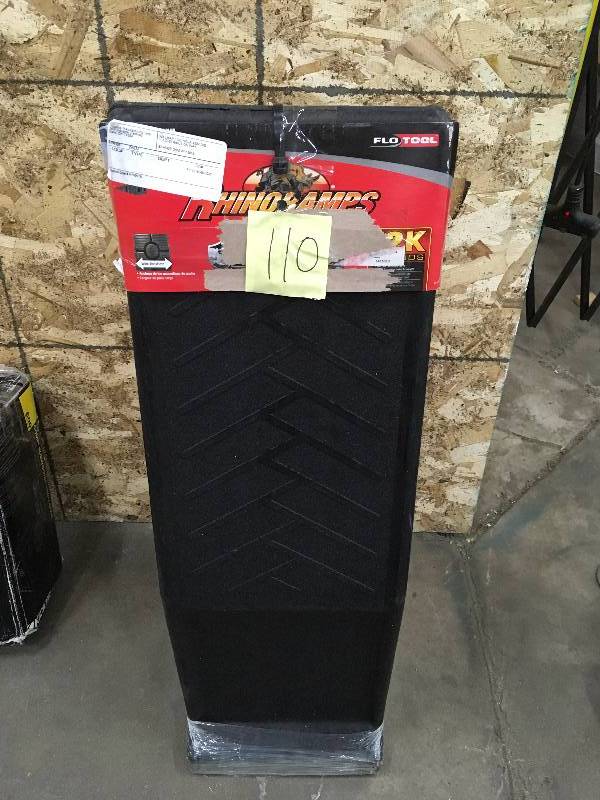 lot 110 image: Rhino Ramps never used