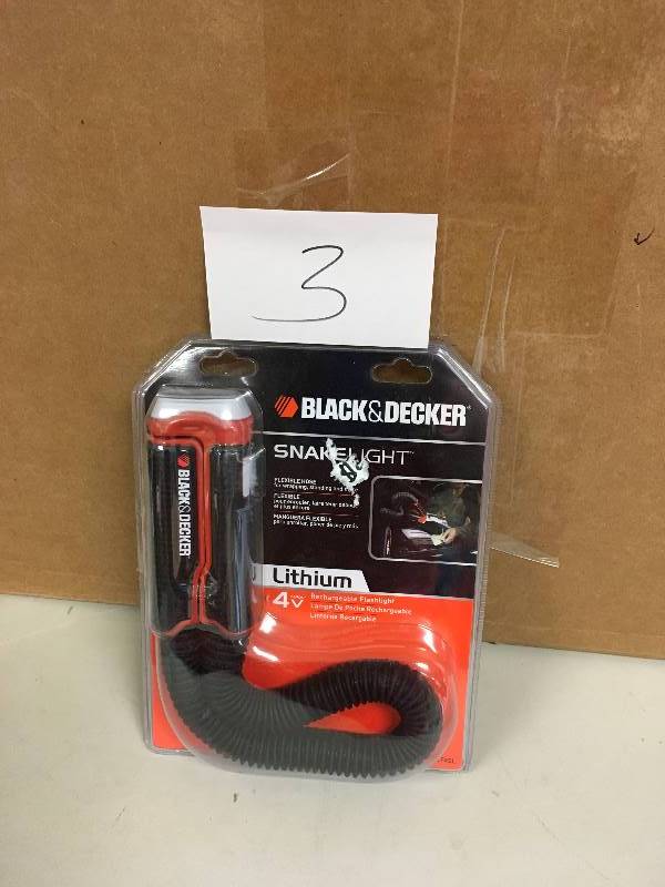 Black & Decker LED Lithium-Ion Cordless Snake Light - Open Box
