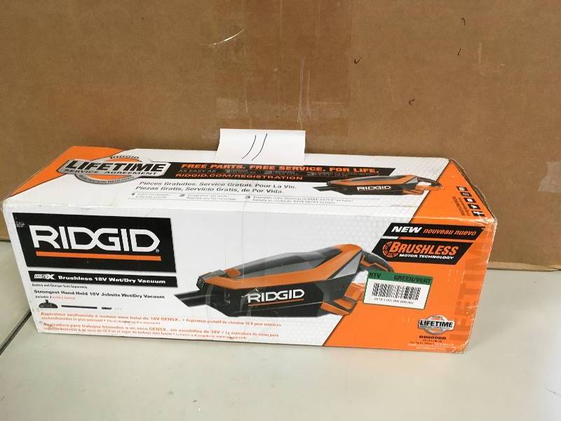 Ridgid Gen5x 18-Volt Brushless Vacuum Bare Tool - Open Box