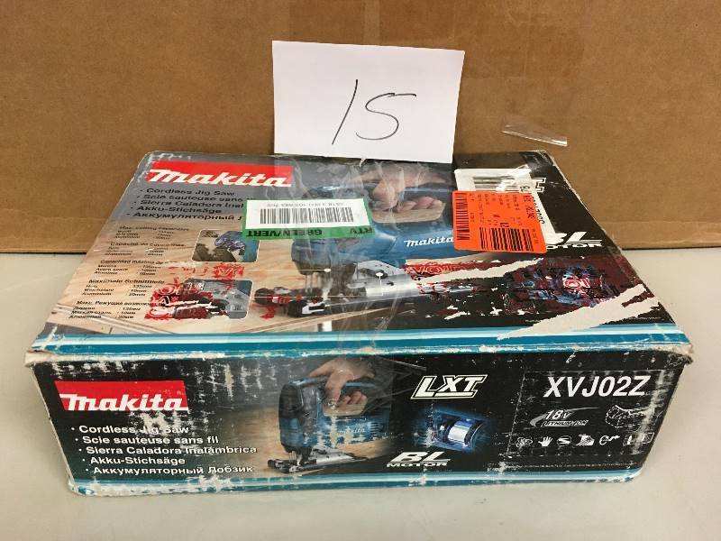 Makita 18-Volt LXT Lithium-Ion Brushless cordless Jig Saw (Tool Only) - Open Box