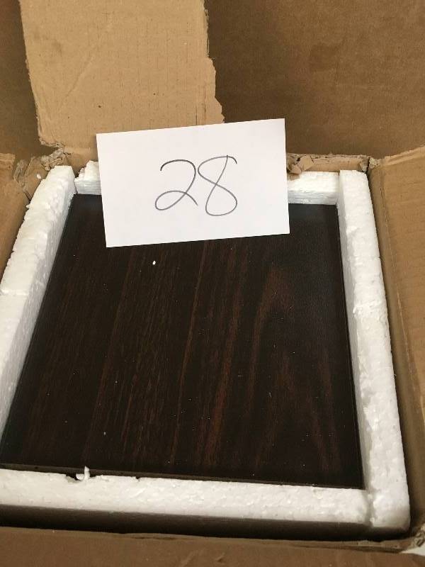 Danya B XF11035 Large Laminated Corner Wall - Open Box