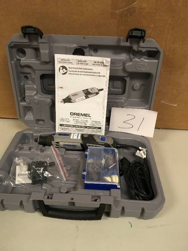 Dremel Rotary Tools Reconditioned 4000 Series High Performance Corded Rotary Tool  Open box
