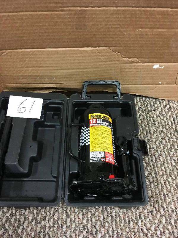 Black Jack T91213W 12 Ton Bottle Jack - Open Box