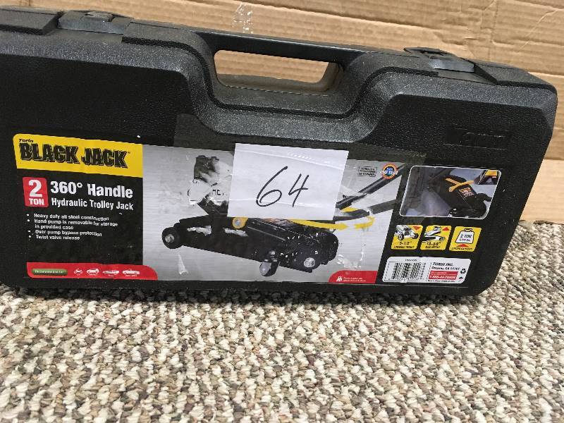 Black Jack T82016W 2T Jack in Blow Case - Open Boxx