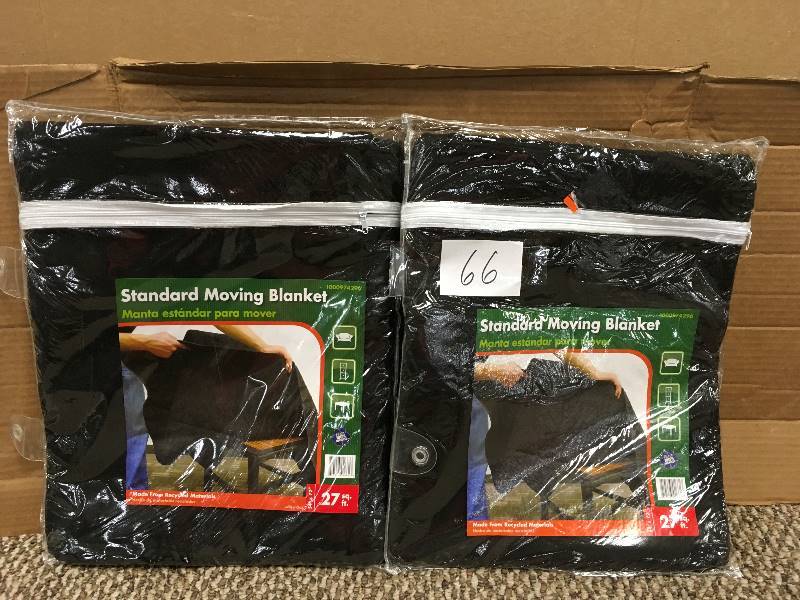 Standard Moving Blanket - Lot of 2 - Open box
