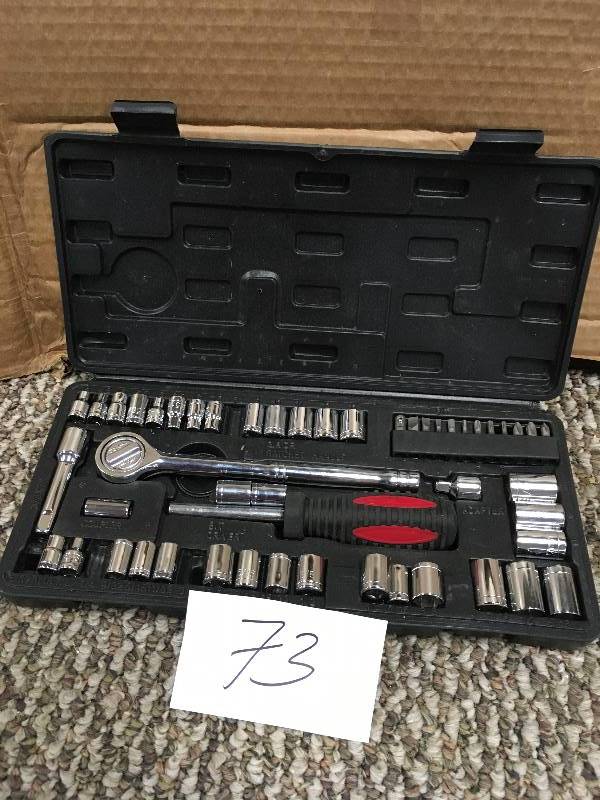 Hyper Tough Dr. Socket Set, 54 Count - MISSING PIECES - open Box