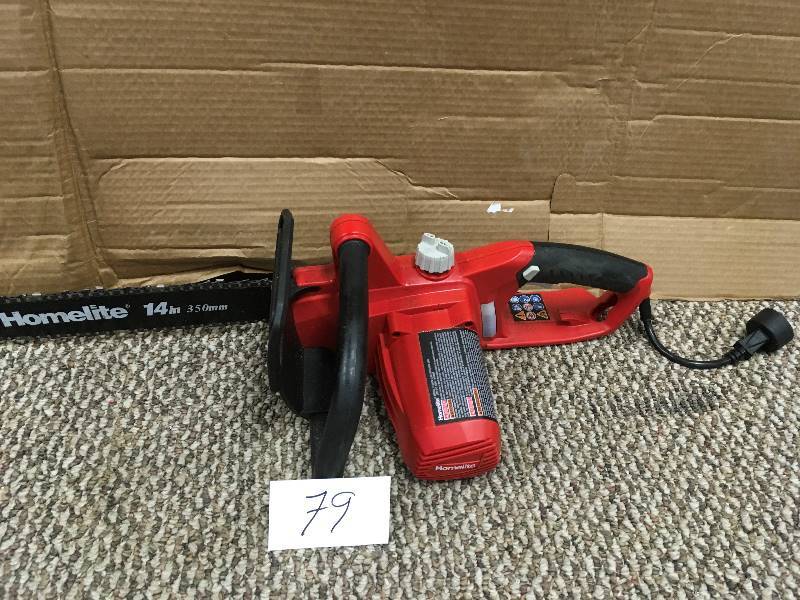 Homelite 14 in. 9 Amp Electric Chainsaw - Open Box