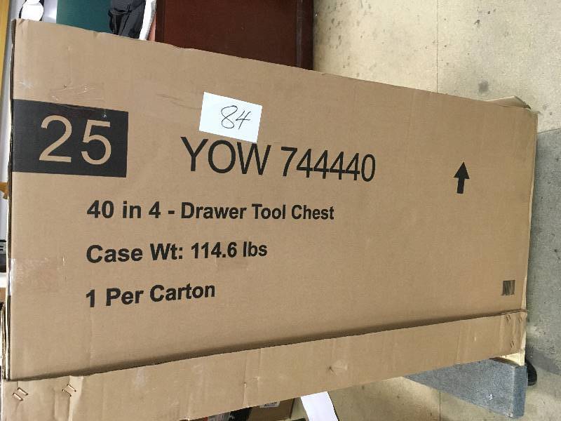 40 in - 4 Drawer Tool Chest - Open Box