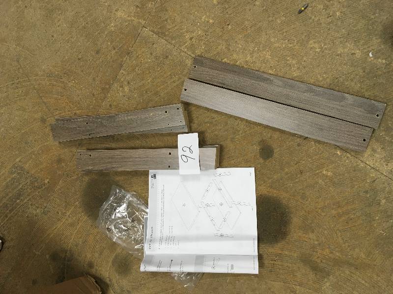 Mainstays Logan Coffee Table, Multiple Finishes - Open Box whit small damage