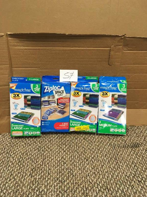 Spacce Saver Space Bags - Lot of 4 - Open Box