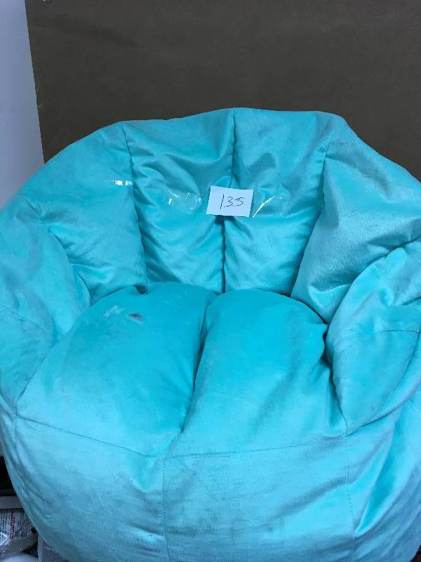USED - Big Joe Milano Bean BagChair, 32 X 28 X 25 - USED