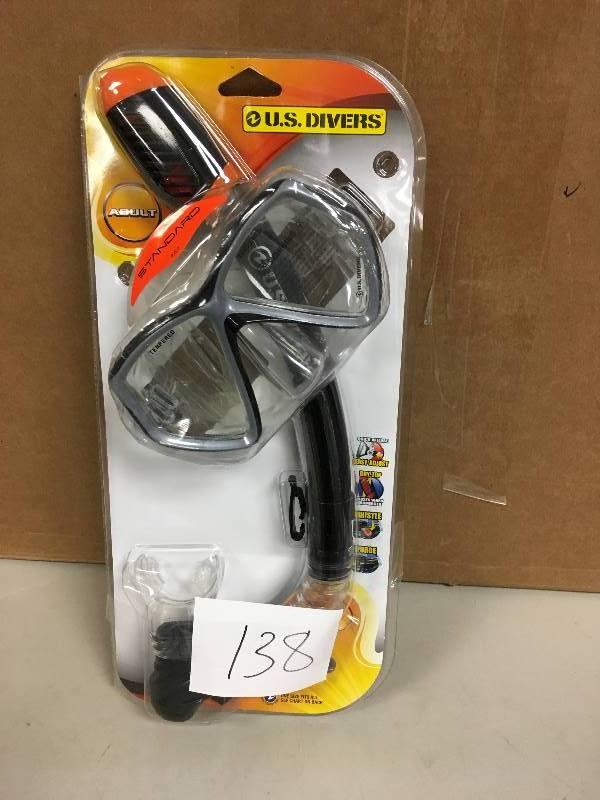 Generic 2-Window Swim Mask - Open Box