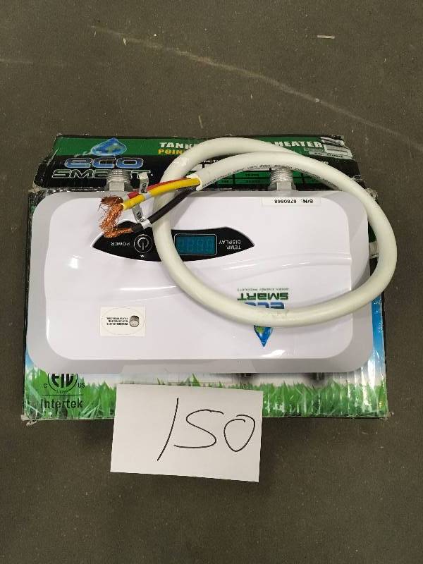 Ecosmart POU 6 Point of Use Electric Tankless Water Heater, 6 KW