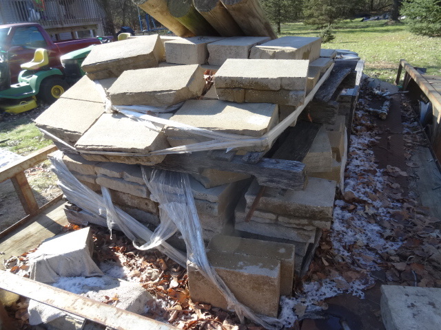 lot 26 image: Retaining wall block. 12 x 8 x 4. A...