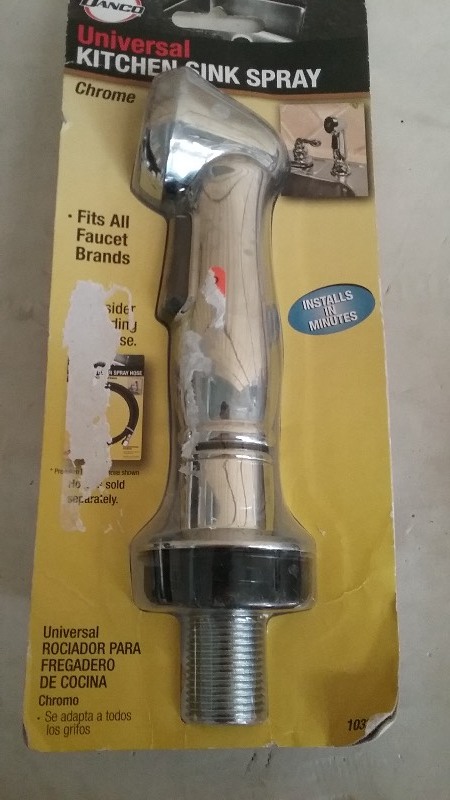 lot 28 image: Danco Universal Kitchen Sink Spray