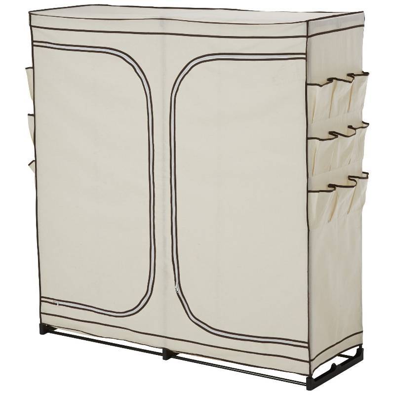 ALCOVE DOUBLE STORAGE CLOSET. STOCK PHOTO WILL REQUIRE ASSEMBLY