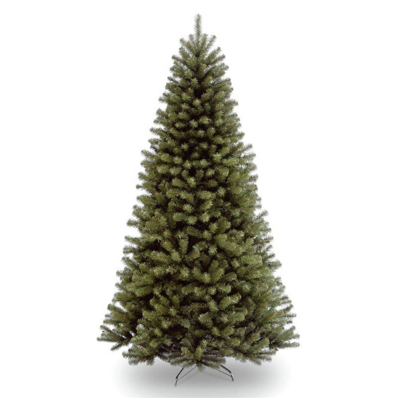 PRE-LIGHTED SLENDER SPRUCE TREE WCLEAR LIGHTS