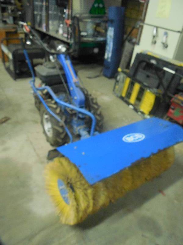 lot 21 image: BCS Commercail  Grade  Sweeper  Tiller  Mower